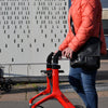 Make your trip to town easier with a red lets fly rollator