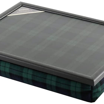 Black Watch Tartan Cushioned Lap Tray
