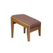 shows the brown dartmouth footstool
