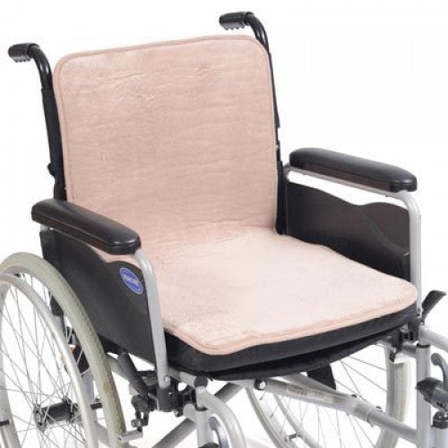 Coral Fleece Mobility Chair Pad