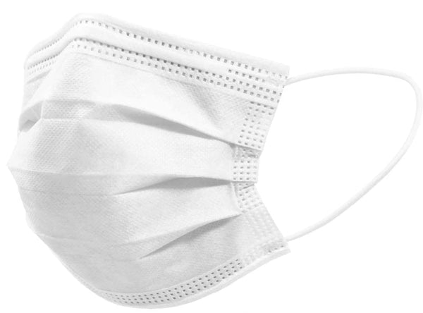 Disposable 3 ply Face Masks - 10 pack