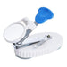 Suction Base Nail Clipper and File with or without magnifier