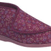 The burgundy Norma Bootee