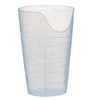 Nose Cut Out Glass Tumbler 12oz