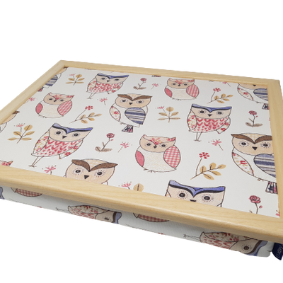 Lap Tray with Bean Bag Cushion – Owl