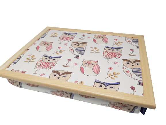 Lap Tray with Bean Bag Cushion – Owl