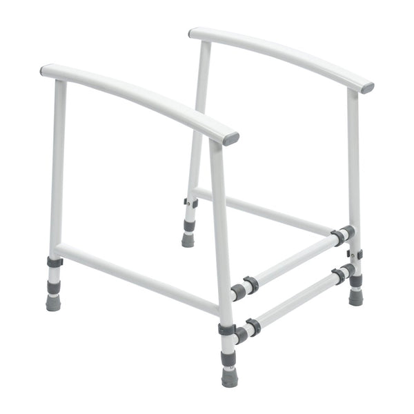 the image shows the nuvo petite childrens toilet frame