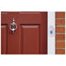 Eagle Wireless Doorbell Battery Operated – in place on a door frame