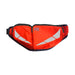 shows the HyVIZ Reflector Bum Bag in neon orange with high visibility reflective detailing