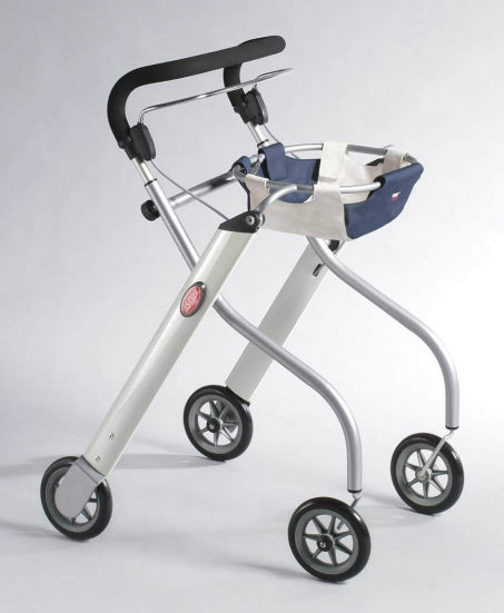 Picture of the Lets Go Indoor Rollator Accessories fabric bag on the original rollator