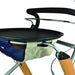 Picture of Lets Go Indoor Rollator Accessories highlighting the tray and the fabric bag