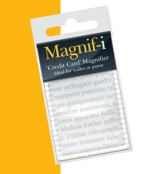 Credit Card Magnifier