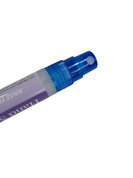 shows the spray nozzle of the 2Protect Instant Antibacterial Spray Pen