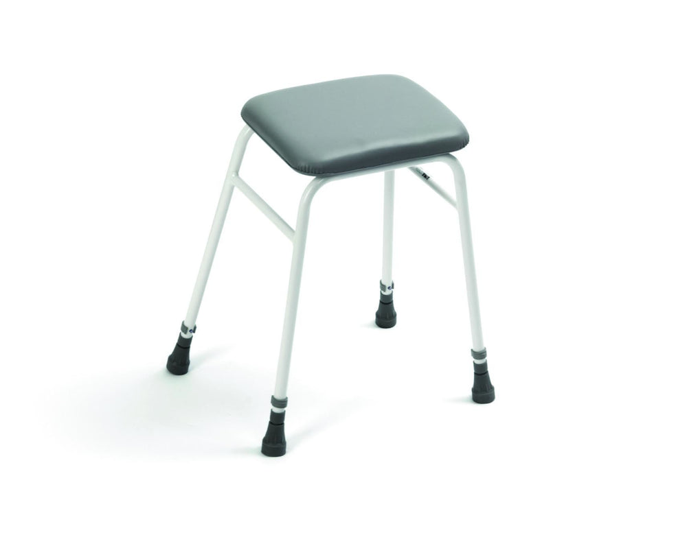 Perching Position Adjustable height perching stool with non slip feet – Ability Superstore