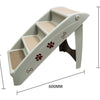 Folding Pet Steps dimensions, 380mm width of steps, 600mm width of sides, 460mm height
