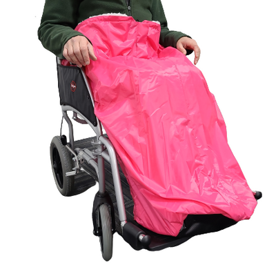 The pink wheelchair cosy