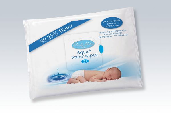 Purely Baby Aqua + Water Wipes
