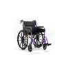 Days Escape Lite Self-Propelled Wheelchair – Wide Purple
