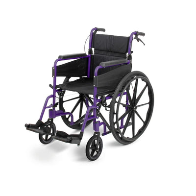 Days Escape Lite Self Propelled Wheelchair Purple