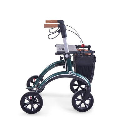 SALJOL Carbon Rollator | Racing Green