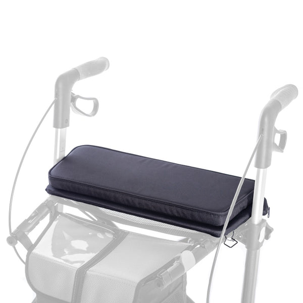 The image shows the SALJOL Carbon Rollator Firm Seat