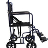 Aluminium Compact Transport Wheelchair Side