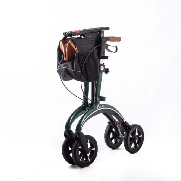 SALJOL Carbon Rollator | Small – folded up