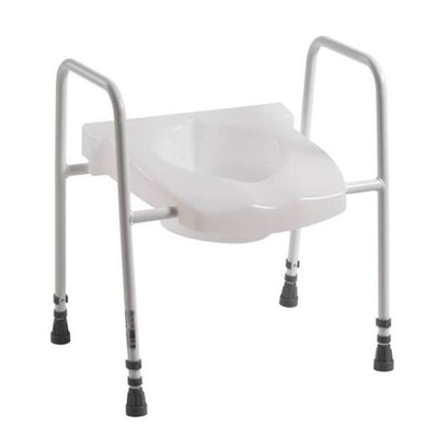 Scandia raised toilet seat and frame