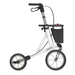 Image of white XC rollator - Side