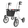 Image of white XC rollator - front right