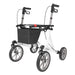 Image of white XC rollator - front right