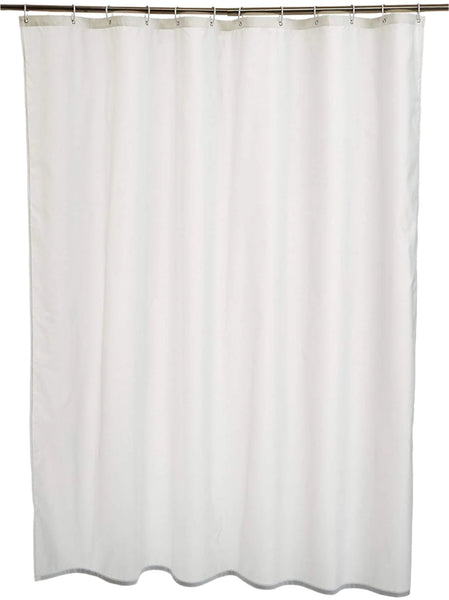 Shower curtains - white - in a range of sizes