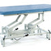 the image shows the sky blue coloured therapy hygiene table