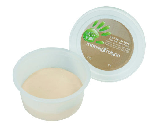 The beige coloured Therapy Putty