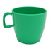 The Green Polycarbonate One Handled Tea Cup