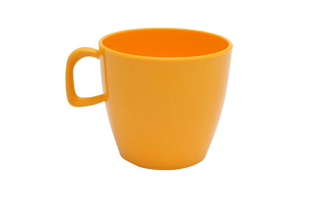 The Yellow Polycarbonate One Handled Tea Cup