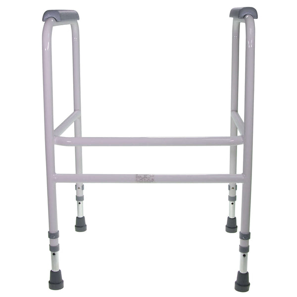 Free Standing Height Adjustable Toilet Frame