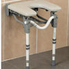 Homecraft Tooting Shower Seat - attached to bathroom wall