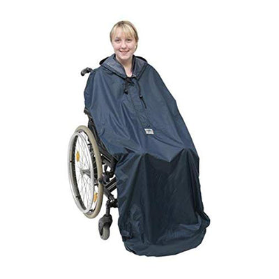 Someone wearing the Simplantex Wheely Mac Unlined Waterproof Coat
