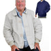 Mens Open Back Adaptive Jacket - Extra Small, Navy and Stone colours shown