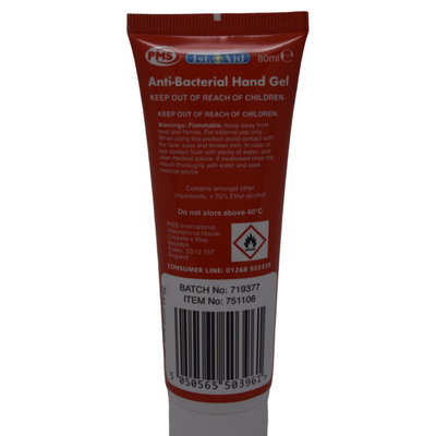 Anti bacterial hand gel - 80ml tube