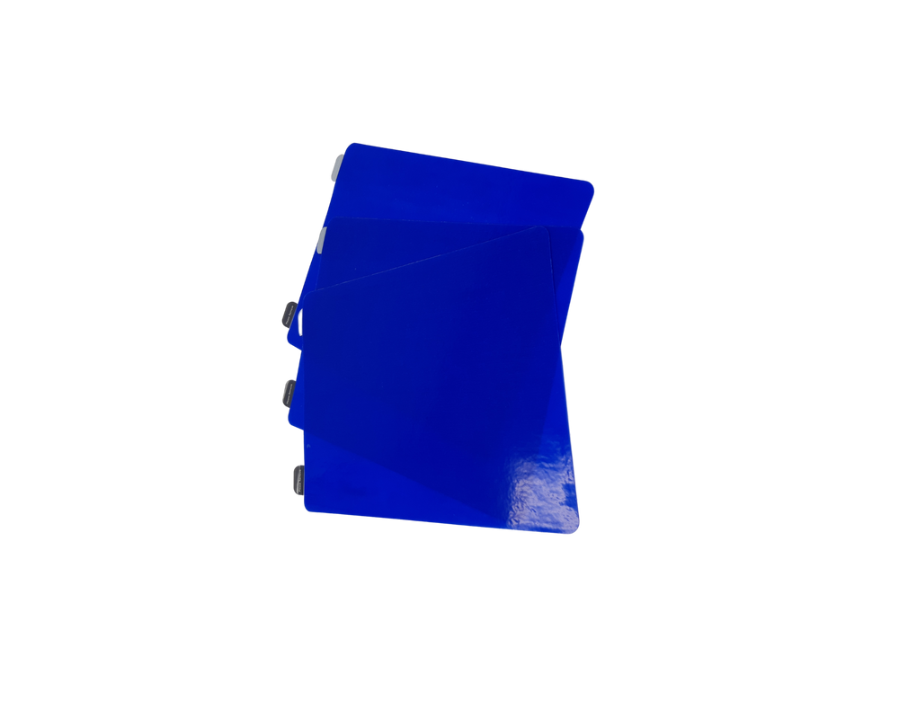 Dycem Non-Slip Grippimats – Blue, Rectangular – 24 cm (9.4 inches) x 19 cm (7.5 inches)