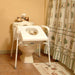 Uplift Commode Assist - fitted in bathroom