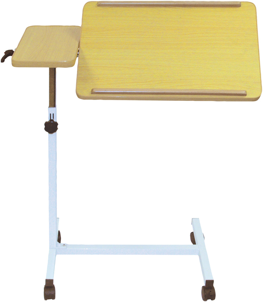 Tilted Deluxe Multi Purpose Overbed Wheeled Table