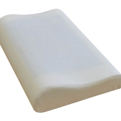Cooling Gel Memory Foam Contour Pillow with Removable Velvet Cover