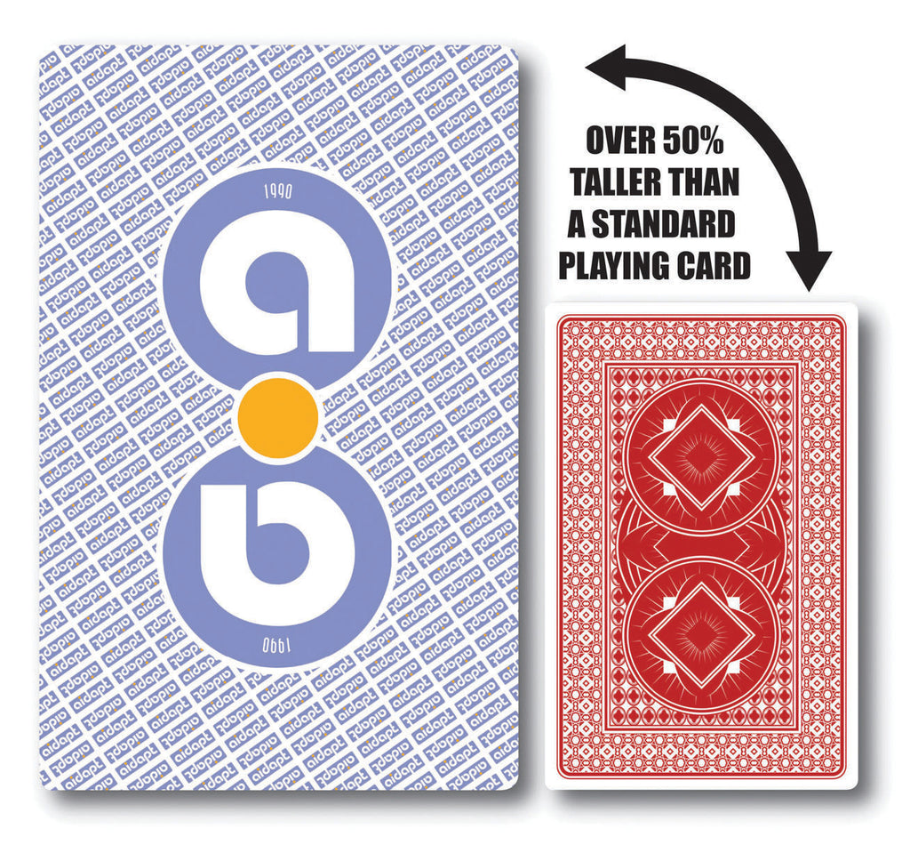Jumbo Playing Cards – size