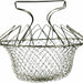 shows the stainless steel basket