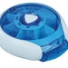 Compact Weekday Pill Dispenser – blue