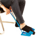 someone using the Sock Aid Slider