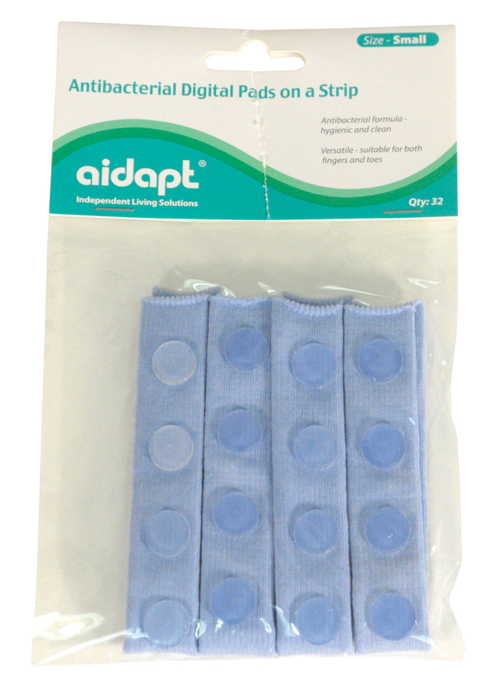 Strip of Antibacterial Digital Pads
